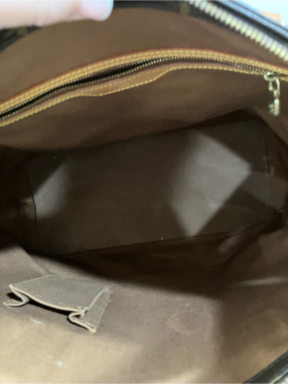 Louis Vuitton Brown Monogram Canvas Tote - Picture 12 of 15
